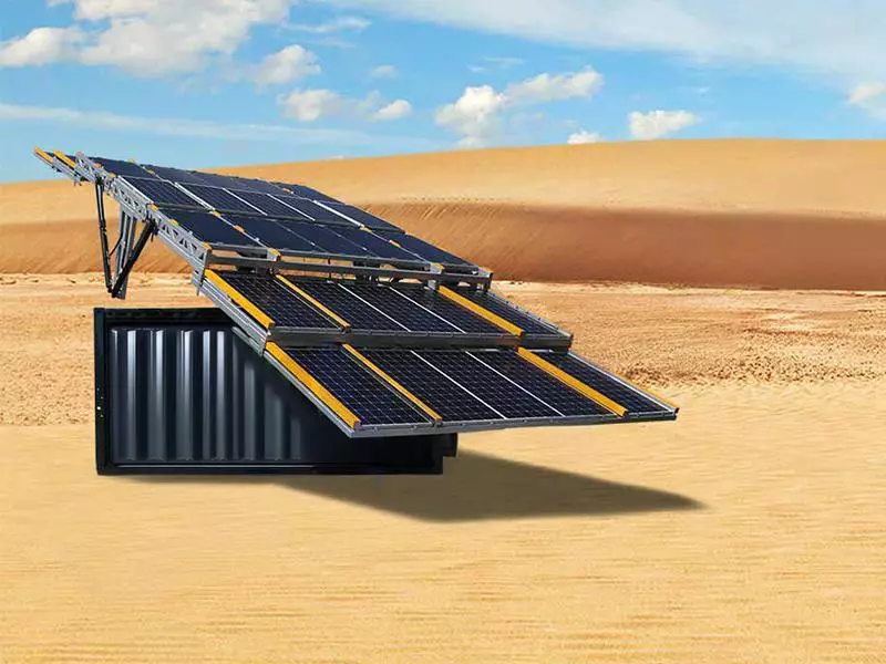 LZY-MSC2 Mobile Sun tracking Container